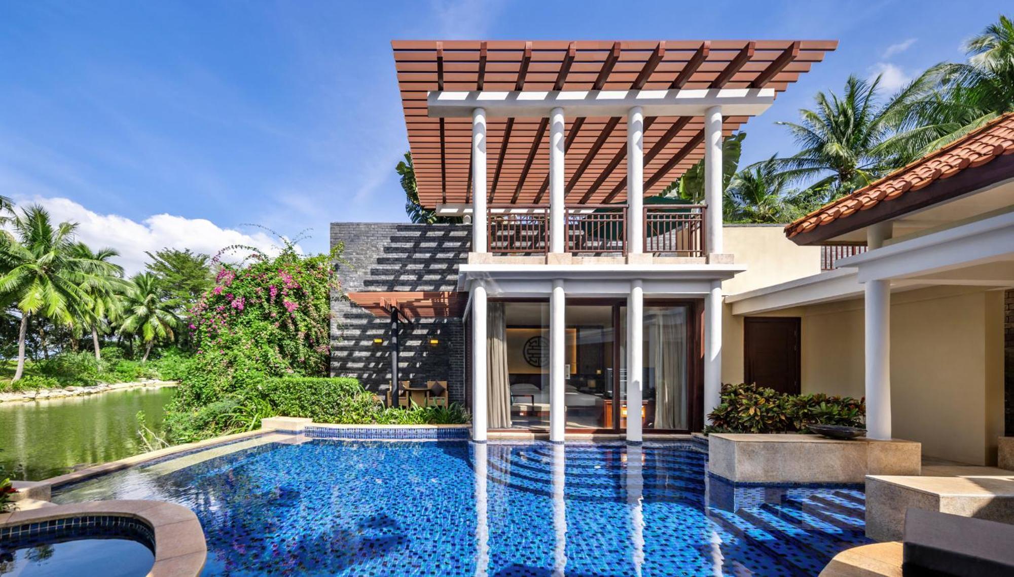 Banyan Tree Sanya Villa Bagian luar foto
